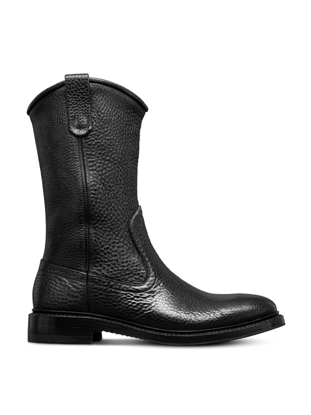 New Allen Edmonds Dallas Leather Roper Boots Black Sz 10